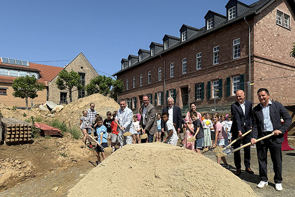 Grundschule Marxheim: Arbeiten an Erweiterung kommen voran