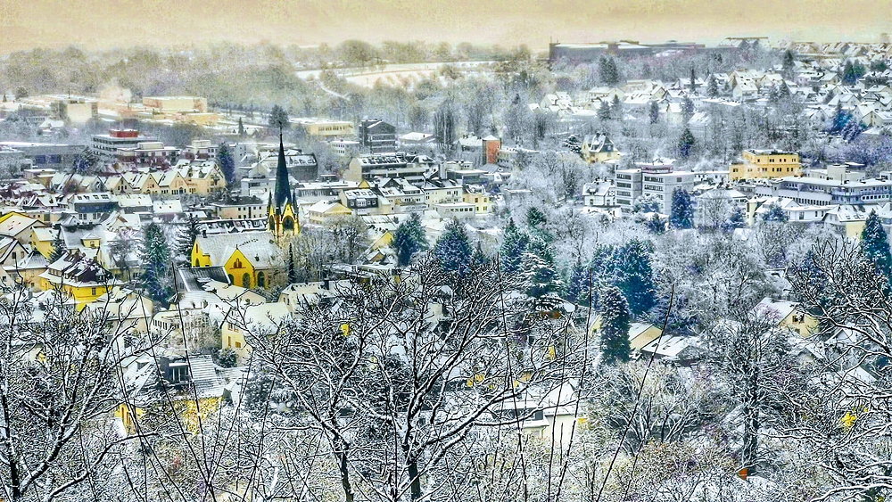 Raimund Rupp: Stadt in Weiß