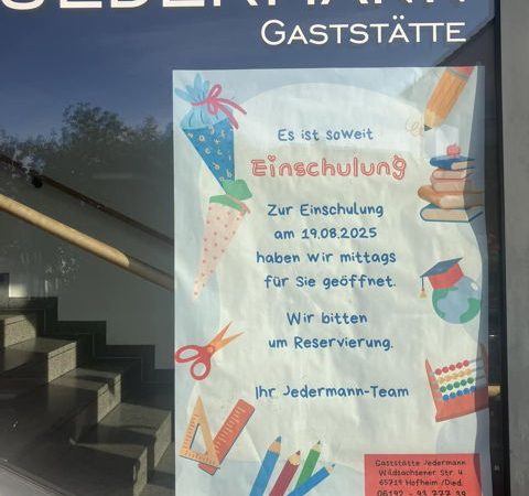 Und nach der Einschulung: Auf ins Jedermann!