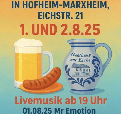 Traditionelles Rappelfest im Herzen von Marxheim